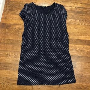 New look polka dot maternity dress, from ASOS